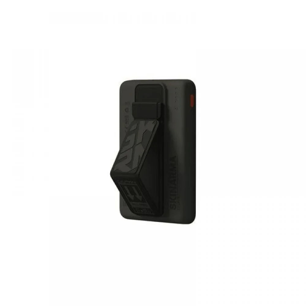 Skinarma Magnetic Powerbank 5000 mAh 20W Usb-C Pd With Smart Grip Stand - Green - Tashqila Skinarma Magnetic Powerbank 5000 mAh 20W Usb-C Pd With Smart Grip Stand - Green - Tashqila
